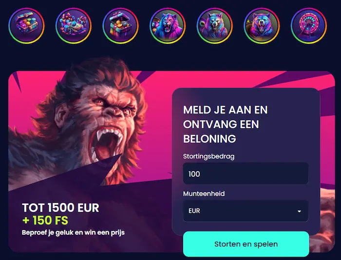 BoomsBet Casino bonus